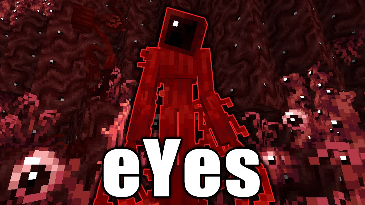 This Mod Will Turn your world into an eYes Infected Nightmare | The eYes Remastered
