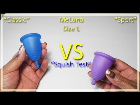 MeLuna Classic vs Sport - Menstrual Cups