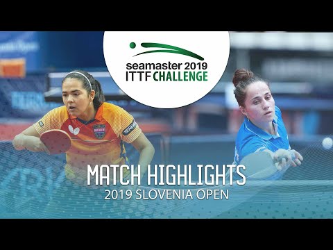 Adriana Diaz vs Irina Ciobanu | 2019 ITTF Challenge Slovenia Open (R32)