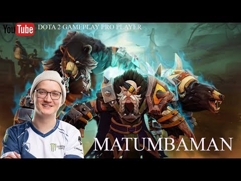 DOTA 2 GAMEPLAY PRO PLAYER  - LONE DRUID by MATUMBAMAN