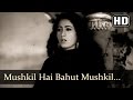 Mushkil Hai Bahut Mushkil (HD) - Mahal (1949) Songs - Madhubala - Filmigaane - Old Hindi Songs