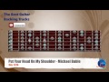 Put Your Head On My Shoulder Michael Buble Guitar Backing Track With Scale Chart