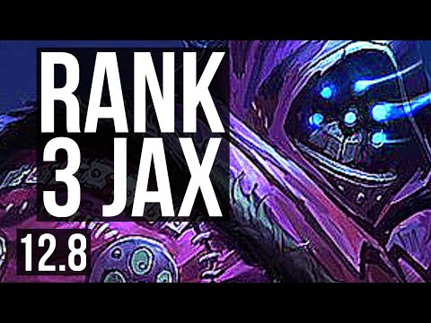 JAX vs TRISTANA (TOP) | Rank 3 Jax, 300+ games, 5/3/10 | KR Challenger | 12.8