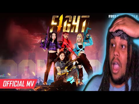 Free Fire X DOLLA - FIGHT (Official Music Video) REACTION