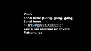 Guè Pequeno ft. Tony Effe, Frank White-Scarafaggio (testo)