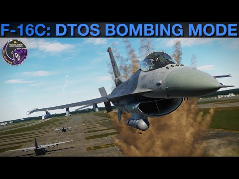F-16C Viper: DTOS Guided Bombing Tutorial | DCS WORLD