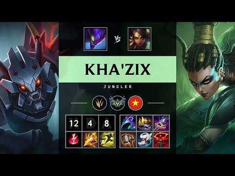 Kha'Zix Jungle vs Nidalee - VN Challenger Patch 25.13