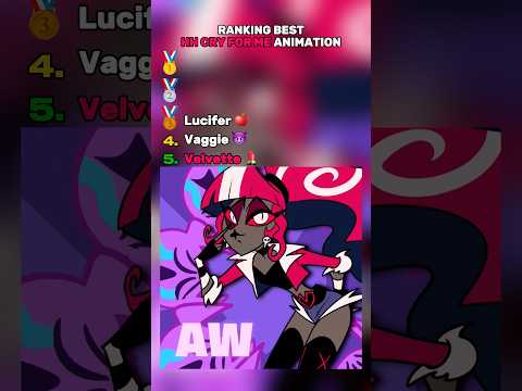 Ranking Best Hazbin Hotel Cry For Me Animation 2 #hazbinhotel #alastor #voX #animation #radioapple