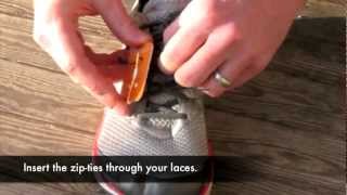 ‪Chip Timing | How To Attach Timing Chip To Running Shoe | Competitive Timing‬