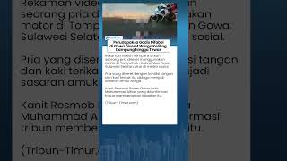 DETIK-DETIK MENCEKAM Perudapaksa Gadis Difabel di Gowa Diseret Keliling Kampung hingga Tewas