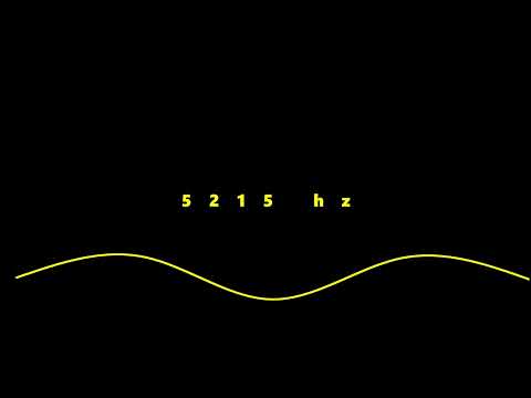 ⒽⓏ  5215 HZ PURE FREQUENCY TONE 15 MINUTS ЧАС🔥🎵 🎧
