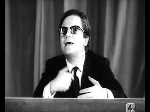 Alighiero Noschese - Tribuna politica [Scanzonatissimo HD]