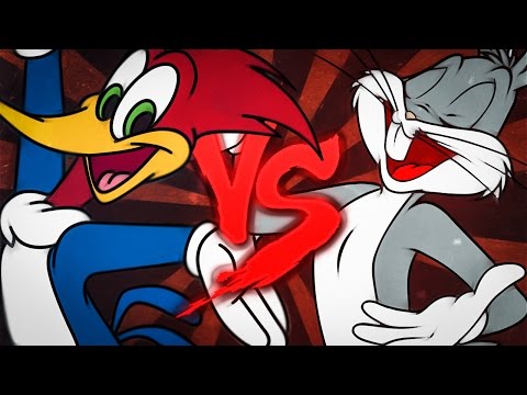 Pernalonga VS. Pica-Pau | Duelo de Titãs