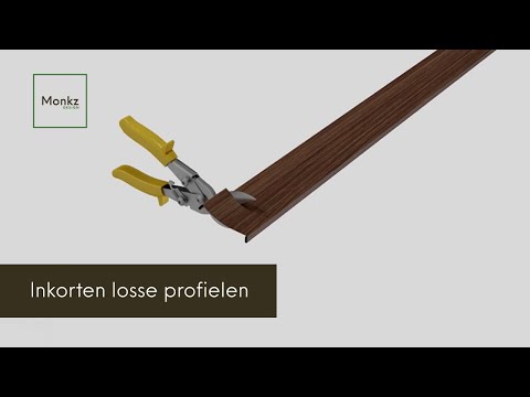 Inkorten en installatie van losse profielen | Monkz Design