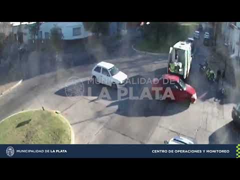 Fuerte accidente en La Loma