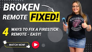 FIX Firestick Remote Not Working or PAIRING [EASY!]