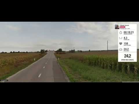 10km run in Murska Sobota, Slovenia - Plant powered