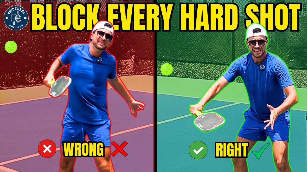 3 Reasons You Can't Block Hard Shots in Pickleball (And How to Fix All 3)
