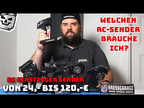 Entry-level RC transmitters from 24 to 120 euros - Introduction for beginners - My RC entry-level...
