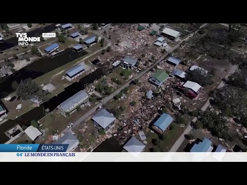 USA : les dégâts considérables de l'ouragan Hélène