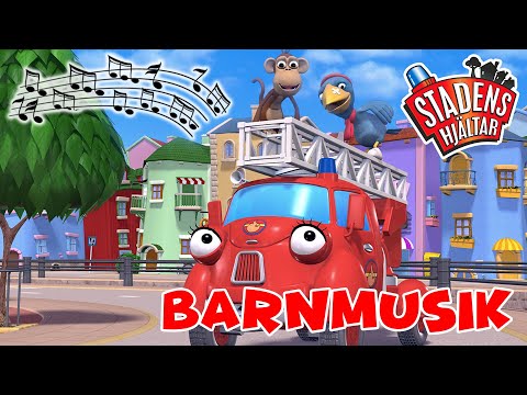 Barnmusik – Bella Brandbil - Stadens Hjältar