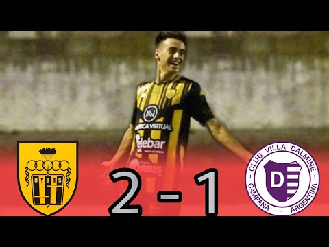 Primera Nacional : SANTAMARINA 2 - 1 VILLA DÁLMINE | (Los Goles)