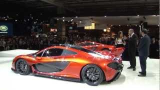 McLaren P1 unveil at the Paris Motor Show 2012