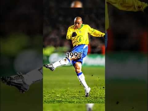 Roberto Carlos Free Kick Evolution 🔥