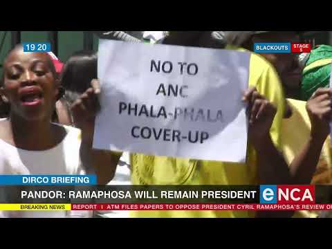 Pandor Ramaphosa will remain president