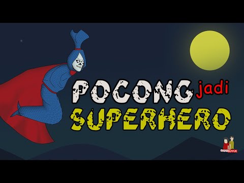 POCONG JADI SUPERHERO - Animasi Horor Kartun Lucu - Kampung Ruyuk