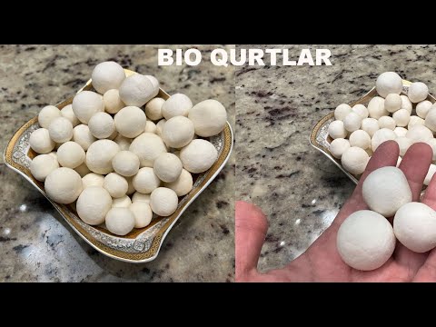 BIO VA ERMAK QURUTLARNI UY SHAROITIDA TAYYORLADIM/как приготовить курт в домашних условиях/curd/qurt