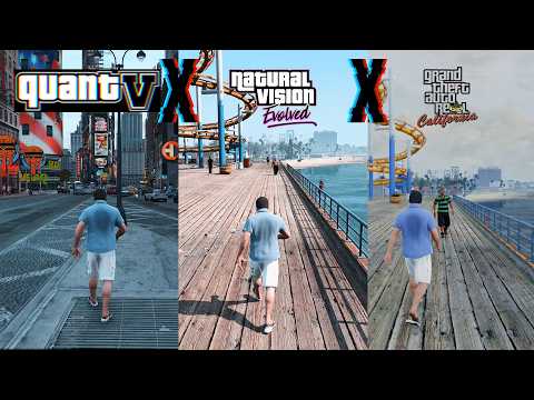 How to install🔥[NVE + QuantV+ 5Real + RTGI + Reshade]GTA 5 + libertycity Combined Graphics Mod😱GTA V
