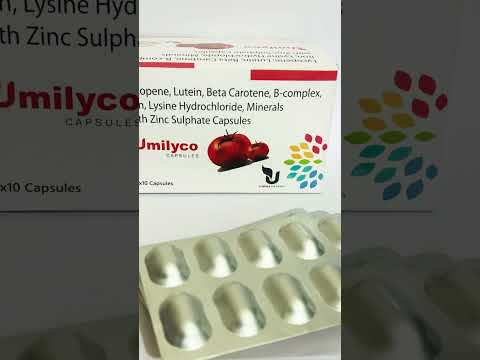 Umilyco lycopene lutein b complex iron minerals zinc sulphat...
