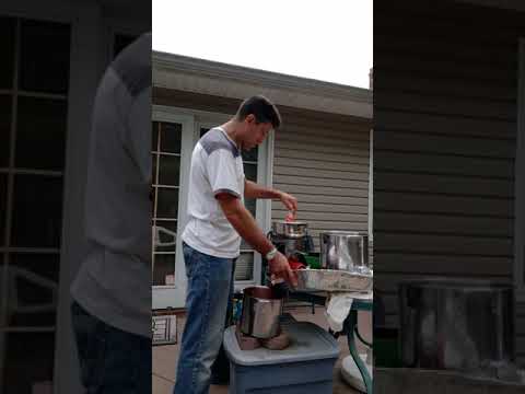 Reber Tomato Press making Sauce 2021