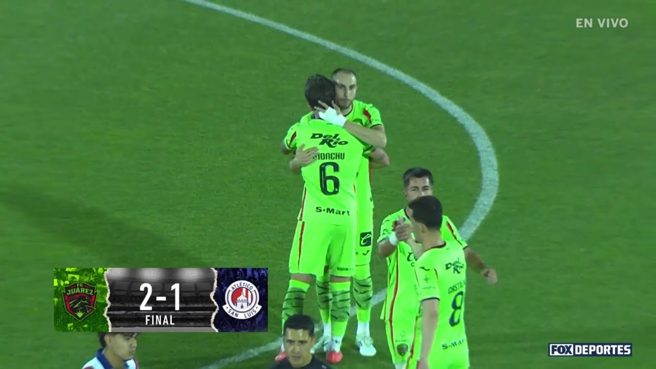 🐴⚽ FC JUÁREZ 2-1 ATLÉTICO SAN LUIS | Bravos dice adiós con una victoria | HIGHLIGHTS | Liga MX