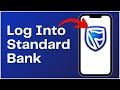 How To Log Into Standard Bank Online Banking Account 2024