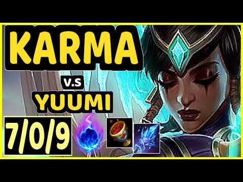 CéOS (KARMA) vs YUUMI - 7/0/9 KDA BOTTOM SUPPORT CHALLENGER GAMEPLAY - BR