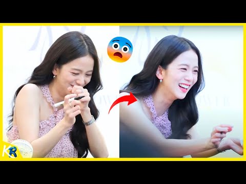 😱BLACKPINK's Jisoo's reaction to a fan crying shows her true personality