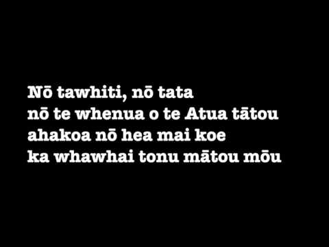 AOTEAROA   Stan Walker  Lyric Video