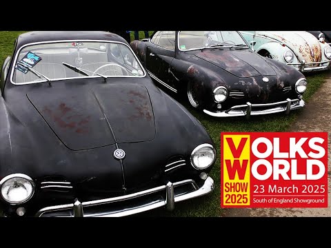Volksworld Show 2025 - Karmann Ghia / Vert / Porsche / B289 / Stock Oval/Split - Club Displays VoWo
