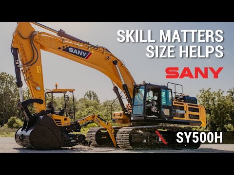 What Makes the SANY SY500H Excavator a Game Changer?