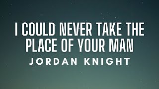 Jordan Knight - I Could Never Take The Place Of Your Man (Lyrics)