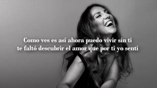 No voy a llorar - Mónica Naranjo (Letra)