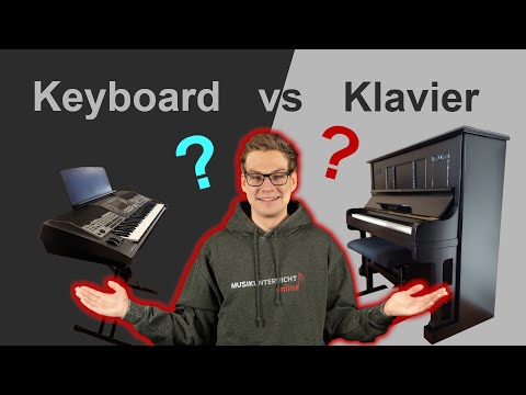 Keyboard vs Klavier - Was solltest du dir kaufen & lernen?