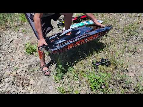 Pro boats Blackjack 42 speed testing 83 mph