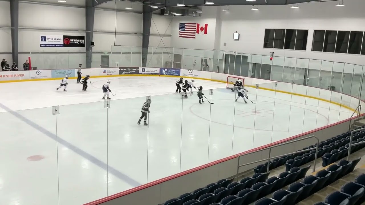 Game 3 (Bismarck): Louie scores assisted by Krew