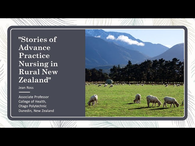 ニュージーランドのルーラル地域で活躍する高度実践看護師のストーリー