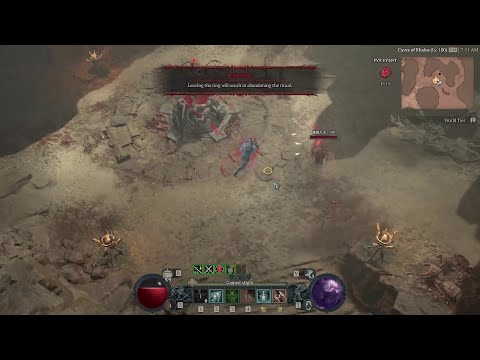 Diablo 4 season1️⃣PvP Seeds of Hatred timer extraction bug, I took over the timer of the other Rogue