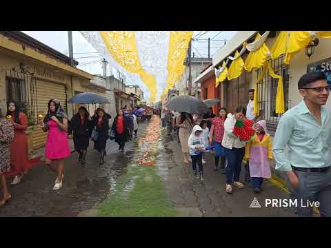 Procesión eucarística en la fiesta a San Miguel Arcángel, 29 de septiembre 2025.