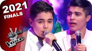 Enrique Iglesias - Hero (Oscar &amp; Mino) | The Voice Kids 2021 | Finals